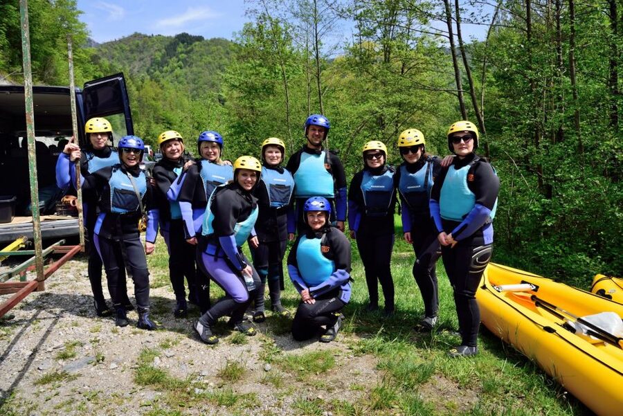 Rafting/Kayaking adventure river Kupa - When the 4 Hours Turn Into a Real Adventure