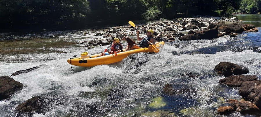 Rafting/Kayaking adventure river Kupa - Price and Value for a Whitewater Half-Day