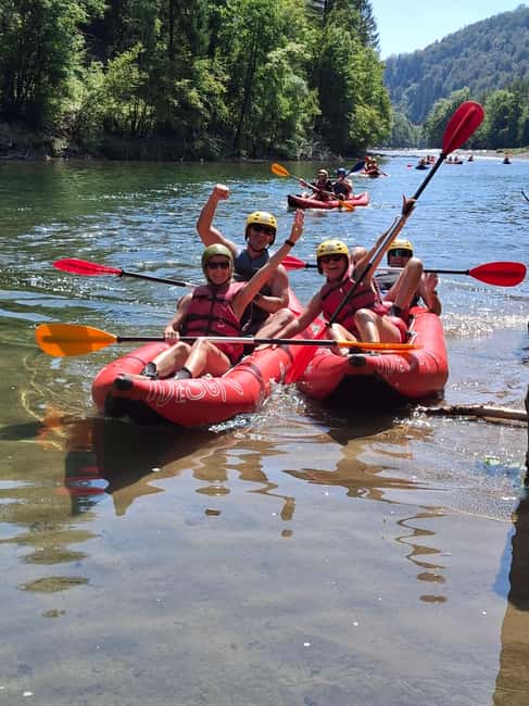 Rafting/Kayaking adventure river Kupa - Rain, River Conditions, and the Passport Border Twist