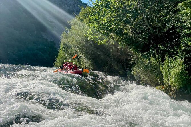 Rafting on Cetina River Standard Route - The Standard Route: 9+ km of rapids, waterfalls, and canyon time