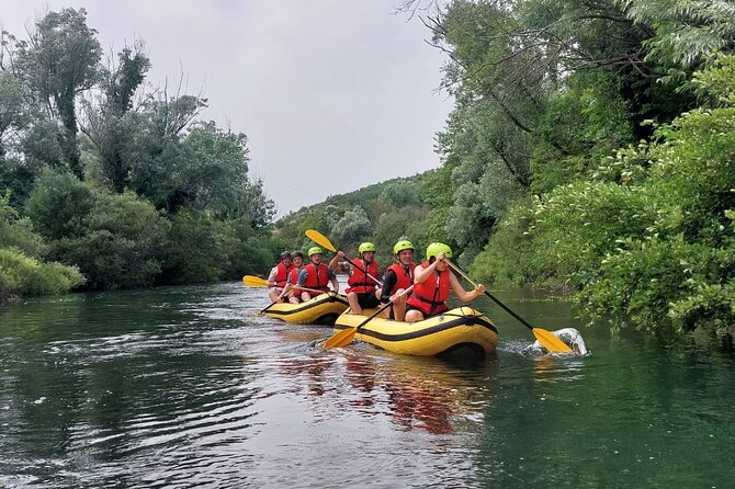 Rafting on Cetina River Standard Route - Where the Trip Starts: Trnbusi meet-up and a 1:00 pm launch