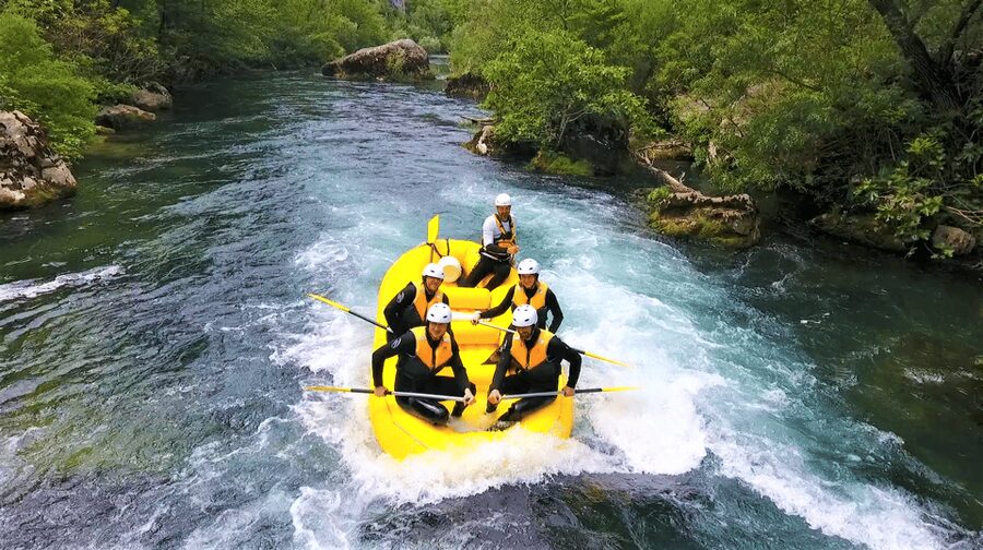 Rafting on the Cetina river - Getting There: Pinta Rafting Meeting Point and the Free Parking