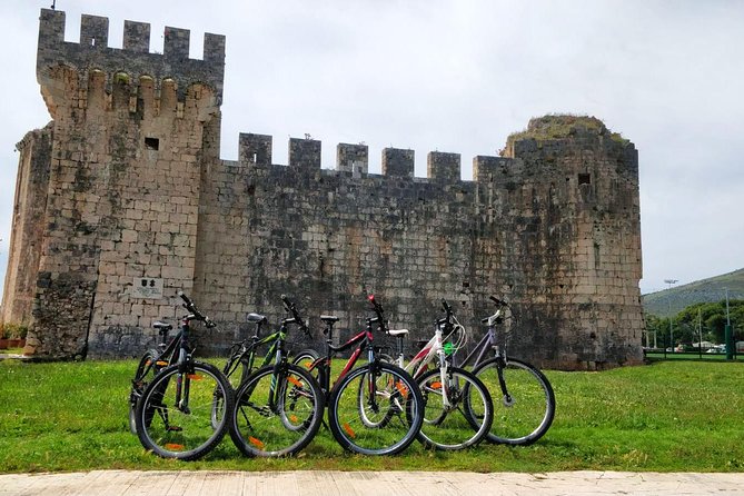 Rent a bike in Trogir - Reaching the End of Ciovo for Gospa of Prizidnice Views