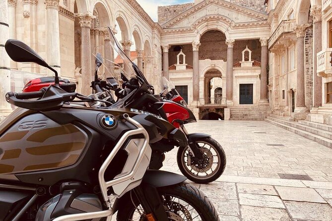 Rent a BMW r1250 GS or Ducati Multistrada and explore Croatian coast and islands - Peljesac wine country ride from Split: twisties with a reason
