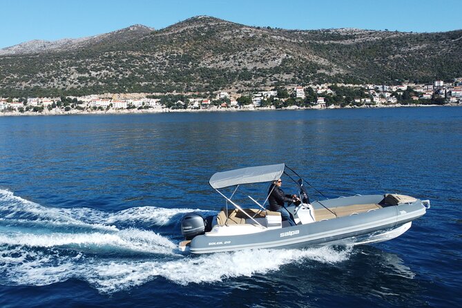 Rent a Rib - half day - without skipper - Blue Cave on Koločep: swimming, snorkeling, and sailing the Elaphiti edge