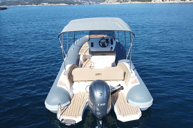 Rent a Rib - without skipper - Finding the Dock near Dogs Beach: how pickup and check-in work