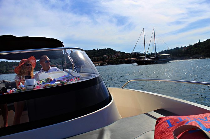 Rent a speed boat and explore beaches and coves of Elaphiti Islands - How this Elaphiti speedboat tour fits the coast of Dubrovnik