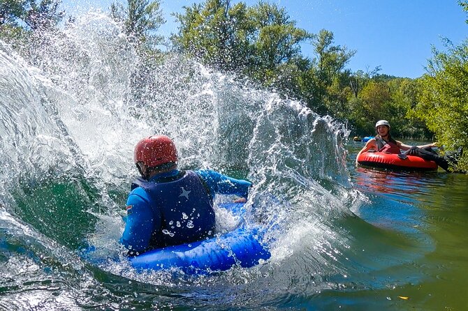 River Tubing on river Cetina from Split or Zadvarje - Safety and the role of the guide on a canyon river