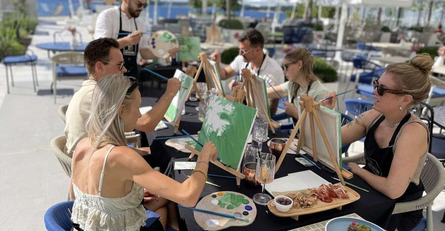 Rovinj: Artafera painting workshops - Paint, wine & more - Timing, language, and where you might meet