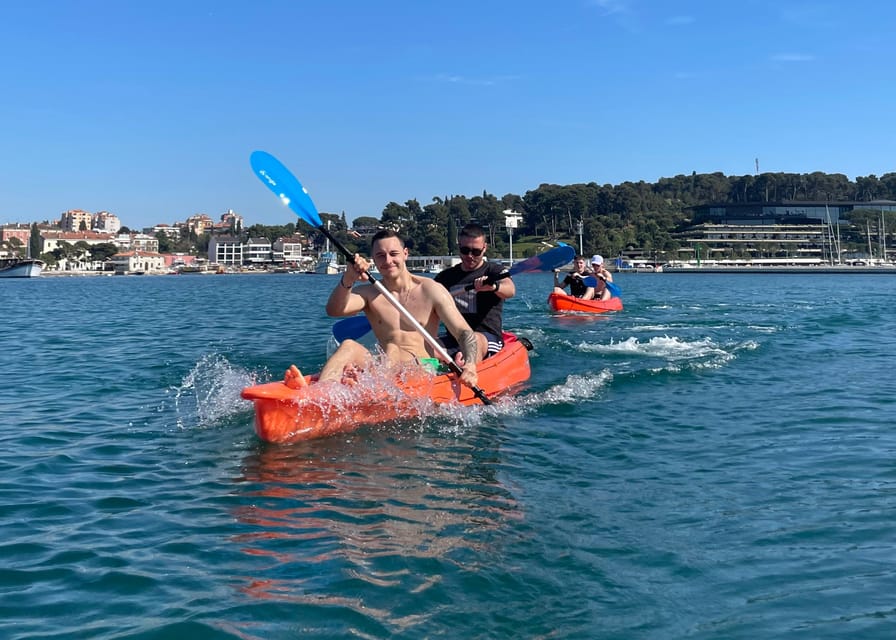 Rovinj: BUBA-KAYAK TOURS, snorkeling, cliff jupming&drinks - Cliff jumping on the island cliffs, optional adrenaline with clear parameters