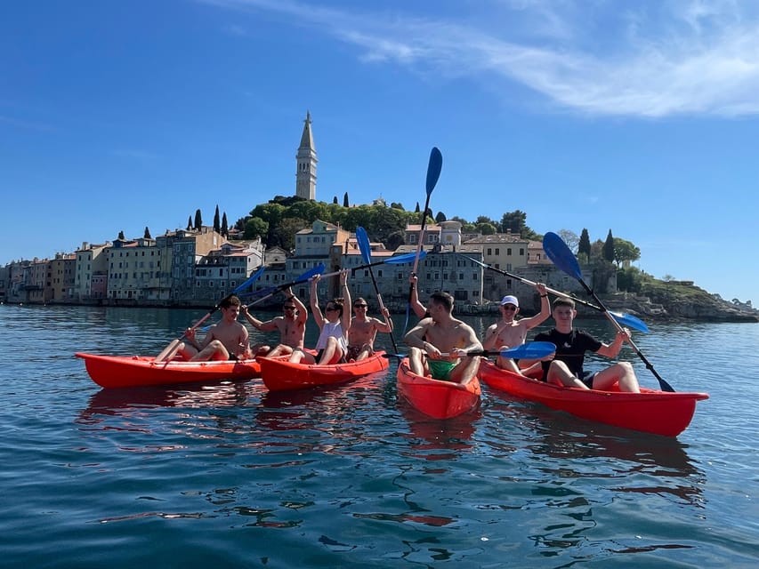 Rovinj: BUBA-KAYAK TOURS, snorkeling, cliff jupming&drinks - Price and value at $38 per person, and why it adds up