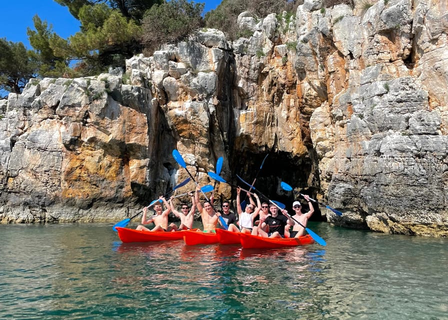Rovinj: BUBA-KAYAK TOURS, snorkeling, cliff jupming&drinks - Who should book this Rovinj kayak tour, and who should skip it