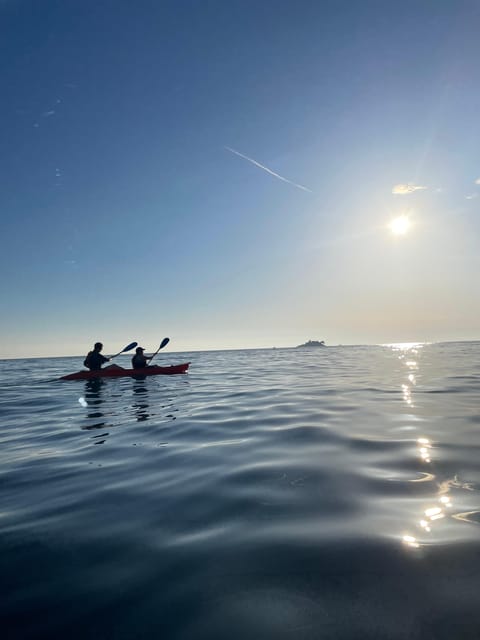 Rovinj: BUBA SUNSET KAYAK, snorkeling&driknks incuded - Sveta Katarina: snorkeling, cliff jumping, and a real walk break