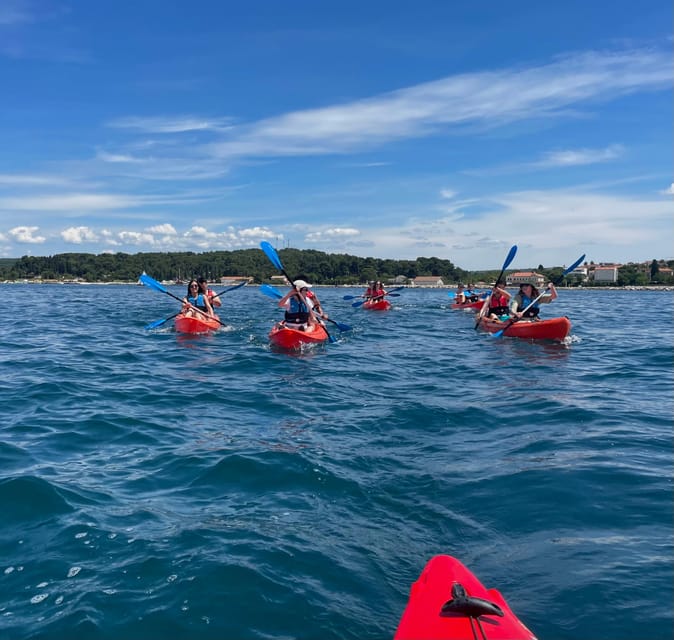 Rovinj: BUBA SUNSET KAYAK, snorkeling&driknks incuded - How the 3-hour flow keeps it fun, not exhausting