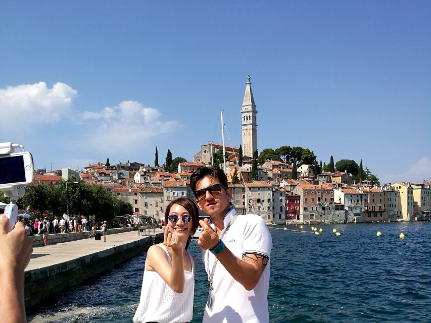 Rovinj: Guided Walking Tour - The waterfront stop and the Aperol Spritz moment