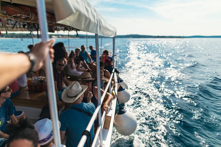 Rovinj: Sunset Cruise with Swim Stop, Drinks, and Fruits - Old Rovinj from the sea: why the timing matters