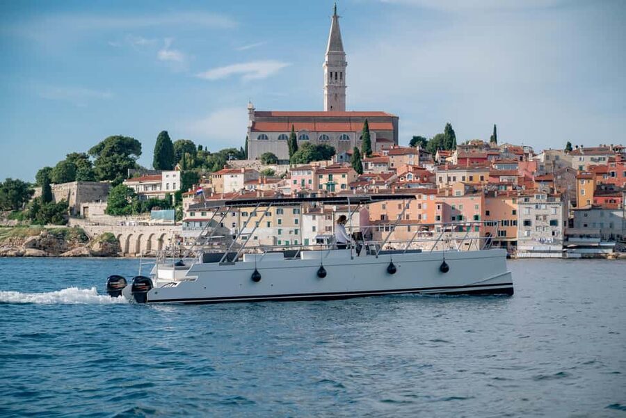 Rovinj: Sunset & dolphin group tours with Catamaran - Key points worth booking for