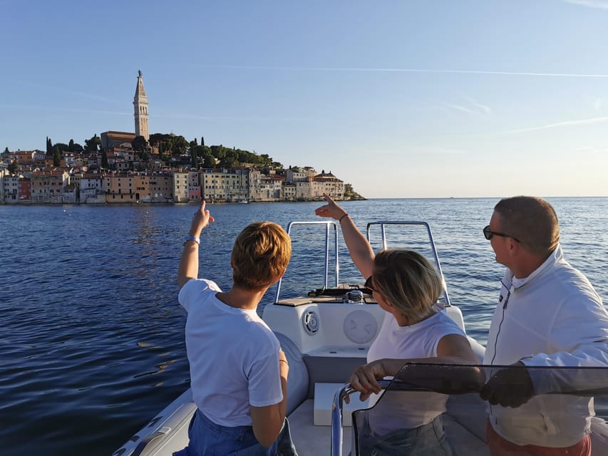 Rovinj: Sunset Speedboat Tour with Dolphin Watching - The practical itinerary, step by step, and what each part is for