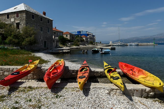 Sea kayaking Postira - Lovrečina (St.Lovre, archaeological site) - Price and value at about $62 per person