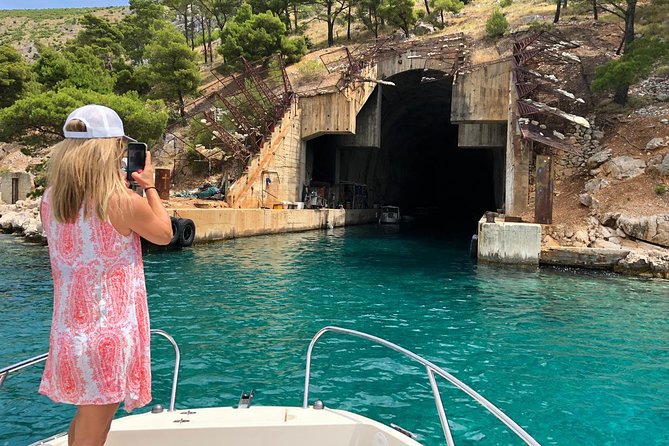 Secrets of Brac and Solta - Off the Beaten Track Croatia - Nečujam snorkeling at an underwater shipwreck