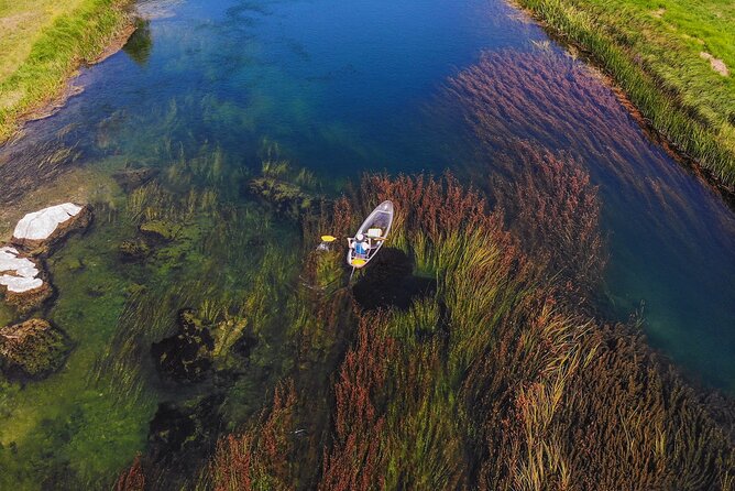 See through kayaks on Gacka river - Timing, group size, and departure choices