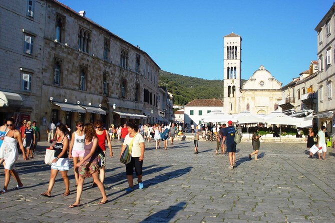 Self-Guided Walking Tour of Hvar’s Historical Old Town - Hvar Theatre terrace viewpoint, your payoff and final perspective