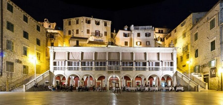 Sibenik: Guided Evening Walking Tour - St. Francis Church: What Makes It More Than a Name