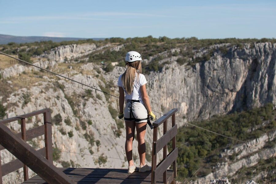 Šibenik : Zipline Šibenik - Čikola Canyon - How Long It Takes and Why 90 Minutes Is a Good Time Slot