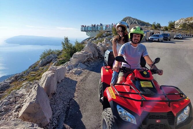 Skywalk Biokovo ATV Quad Tour - Skywalk at 1,228 m, the moment you understand the height
