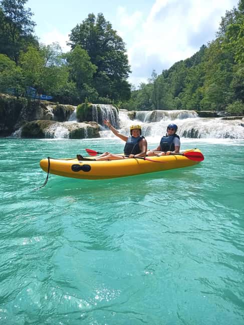 Slunj: Upper Mreznica River Kayaking Adventure - Upper Mrežnica: canyon kayaking with waterfalls that keep you busy