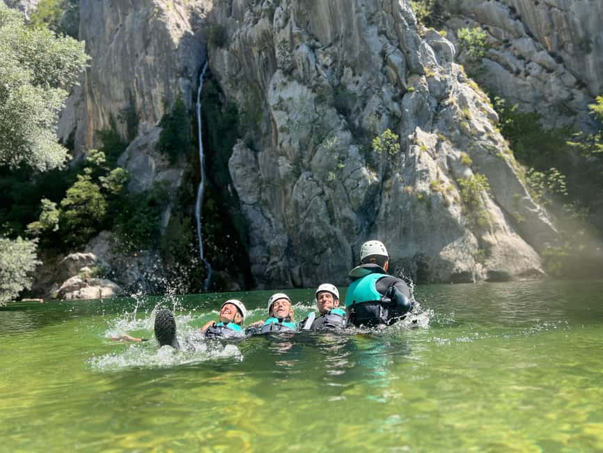 Small Group Canyoning with proffesional guide - Two Safety Talks: Warehouse First, River Cetina After