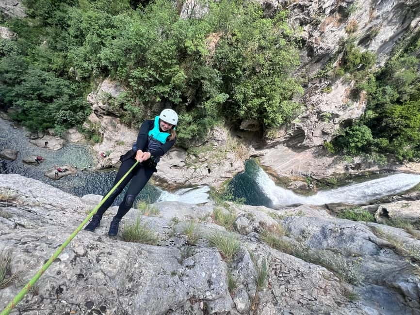 Small Group Canyoning with proffesional guide - Extreme Canyoning: Gubavica Waterfall and a Second High Drop