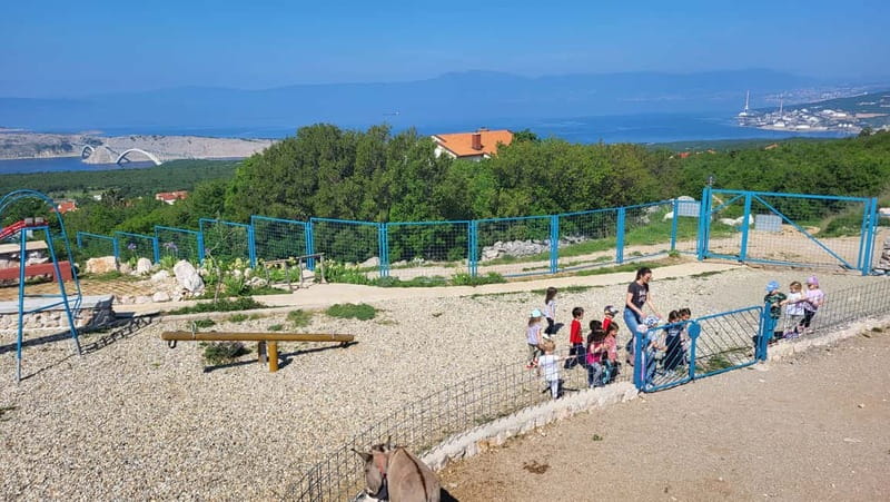 Šmrika (near Rijeka/Krk/Crikvenica) Donkey Farm Family Fun - The Donkey Ride Experience Kids Remember