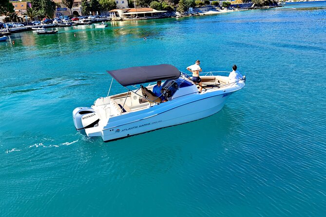 Speedboat Atlantic Marine 750, 4 or 8 hours - Koločep and the Blue Cave: cliffs, coves, and snorkel chances