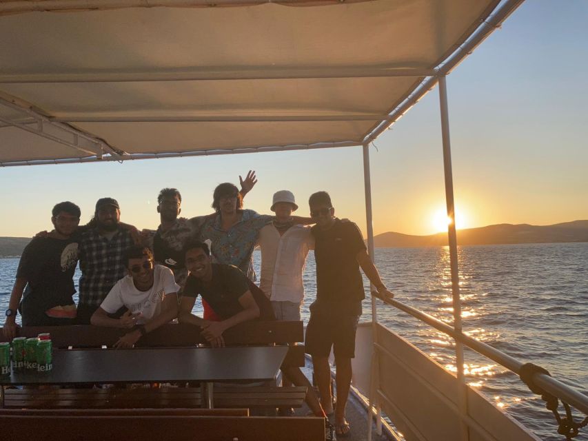 Split: 1.5-Hour Riviera Boat Cruise with a Free Drink - Sunset over Čiovo Island: the payoff moment