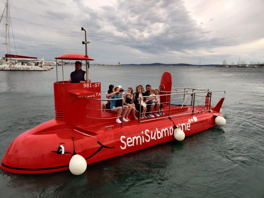 Split: 45-minute Semi-Submersible Submarine Trip - Where You Board at Riva, and What the 45 Minutes Feel Like