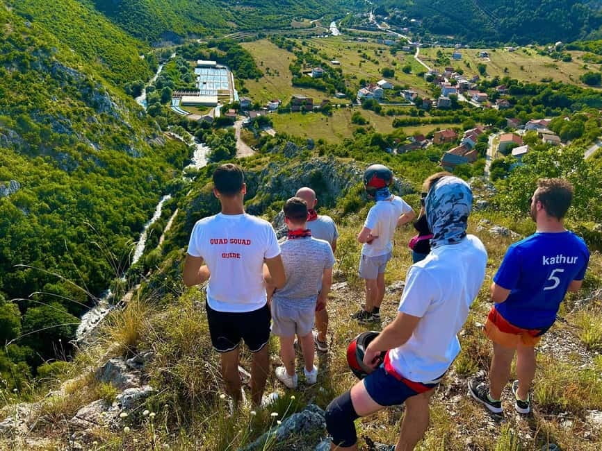 Split: ATV Quad Tour with waterfall swim - Riding alongside the Cetina River: the payoff ride back