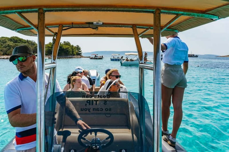 Split: Blue Lagoon & 3 Islands Speedboat Tour - Kontesa shipwreck of Nečujam: the snorkeling slot that may shift