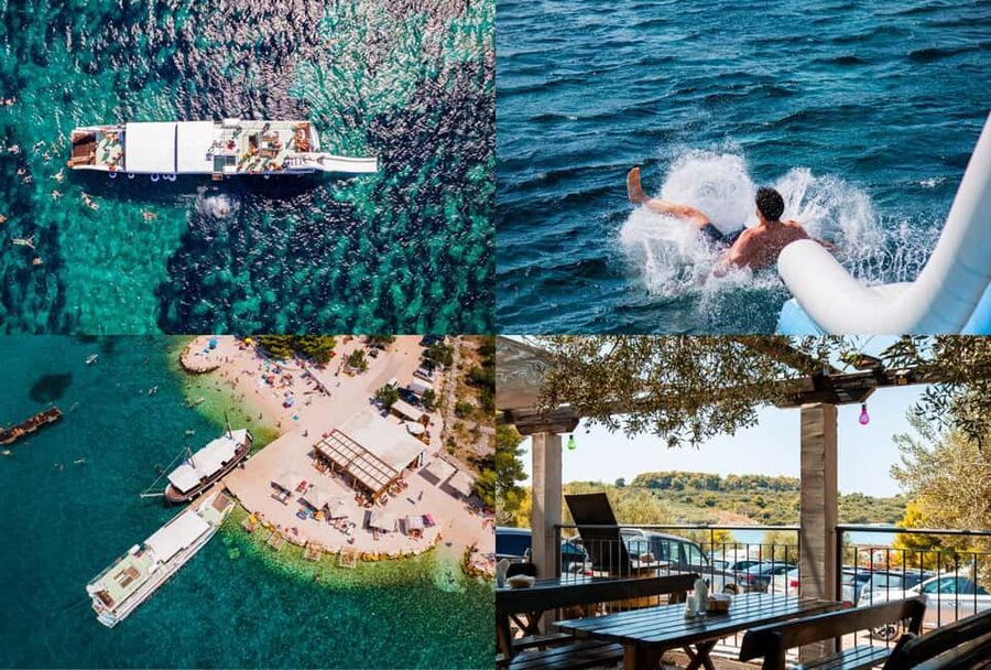 Split: Blue Lagoon, 3Islands, Boat Trip, Mediterranean lunch - Getting on board in Split, and why the boat setup matters