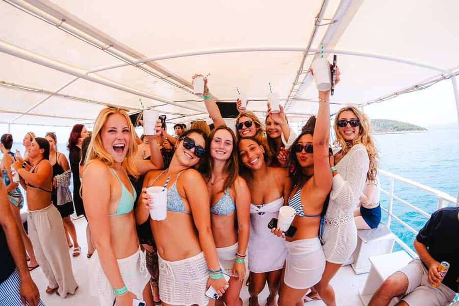 Split: Blue Lagoon Boat Party with Slide, Dj and After Party - Who should book this boat party, and who should skip it