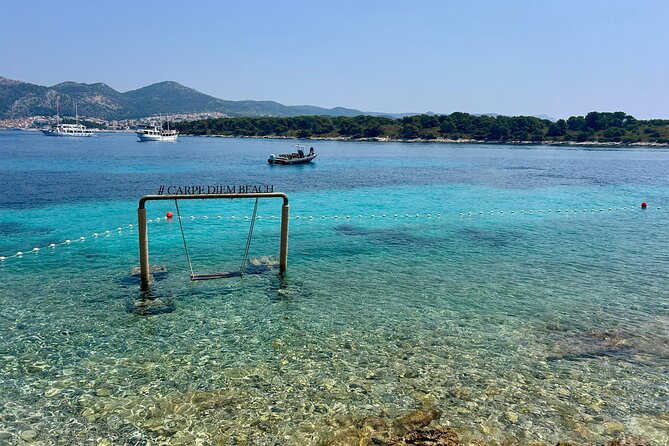 Split: Blue Lagoon, Hvar, Brač, 6 Islands Boat Tour - Small Group - Hvar town and Fortica Fortress: old-world sights plus beach time (1.5 hours)