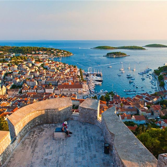 Split: Bol, Hvar, Pakleni Island, and Solta Full-Day Tour - Hvar Town in 2 hours: lunch, shopping, and picking one main mission