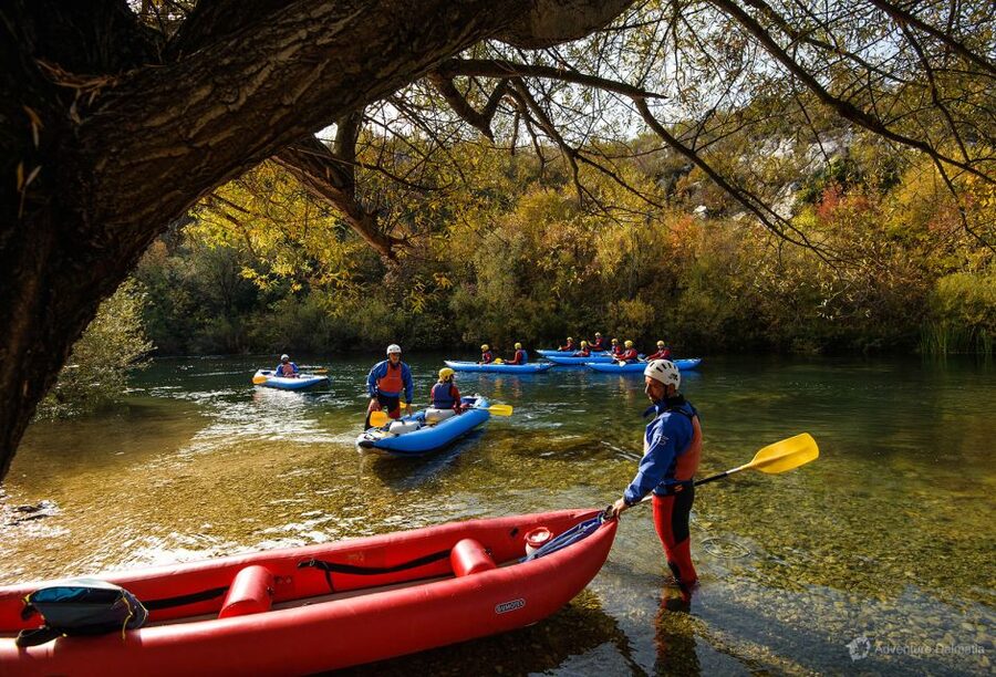 Split: Canoe Safari on the Cetina River - The swim stop: when you get to cool off and reset