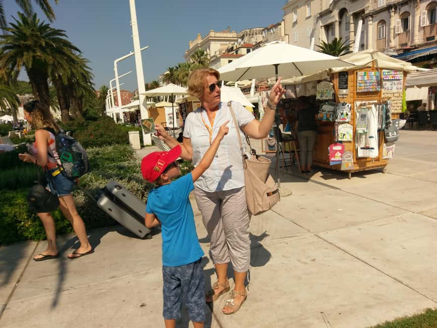 Split: city center private walking tour 2 h - Entering Split’s story at the Palace model on Riva