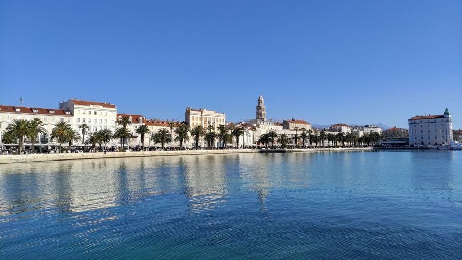 Split: city center private walking tour 2 h - Peristil: the courtyard where power and religion meet