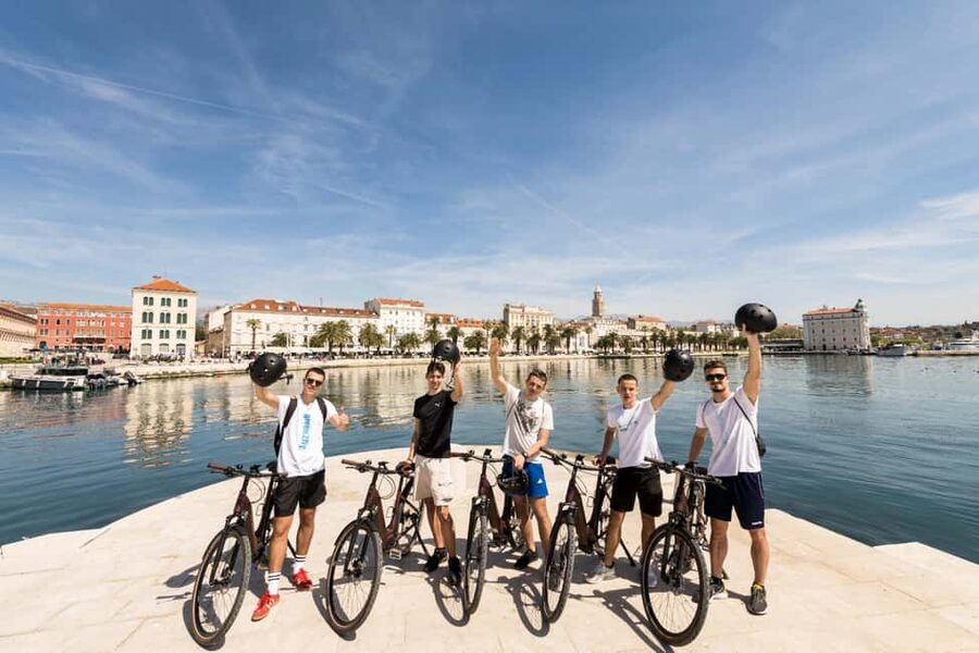 Split City & Marjan Park Electric Bike Tour - Riva promenade, then you’re back at Plinarska 25
