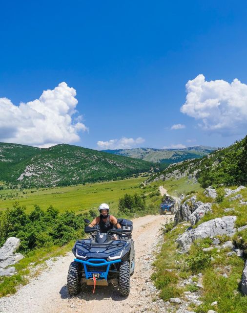 Split: Dalmatian Quad Tour with River Swimming & Picnic - Photos, Videos, and the Dust Mask Gift