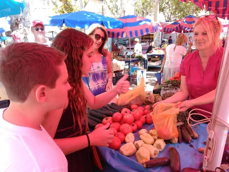 Split: Food Tasting Walking Tour - Green Market tastings: arancini, sugared almonds, and a morning sweet start