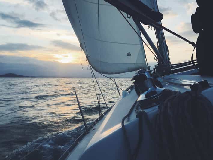 Split: Full Day Sailing Tour to Šolta Island and Brač Island - Stop 1 on Brač: anchored swimming, snorkeling, and Croatian snacks