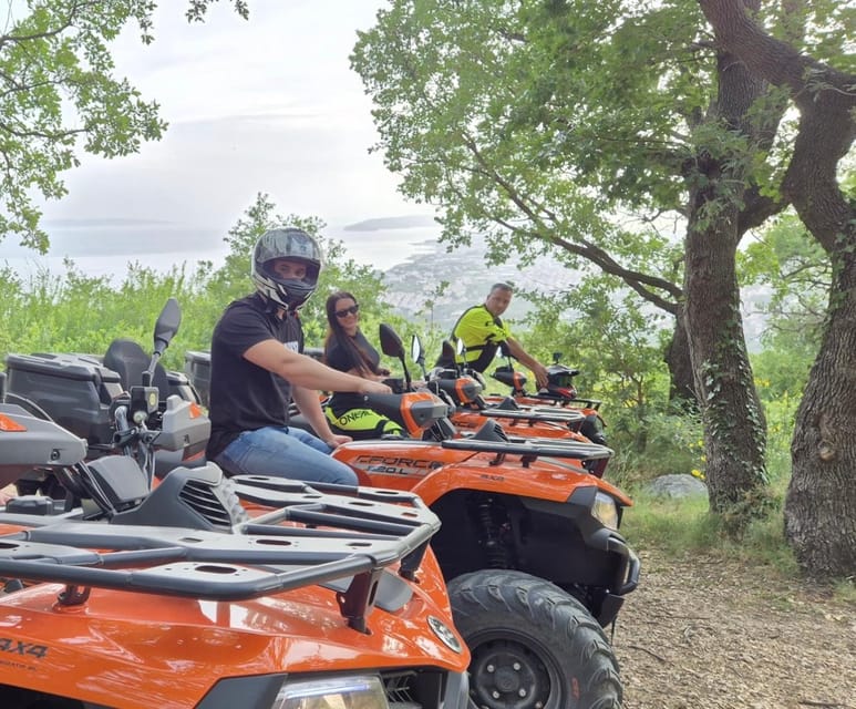 SPLIT: Guided ATV Tour Gornja Podstrana & Horses - The quarry and Game of Thrones link, plus optional horseback